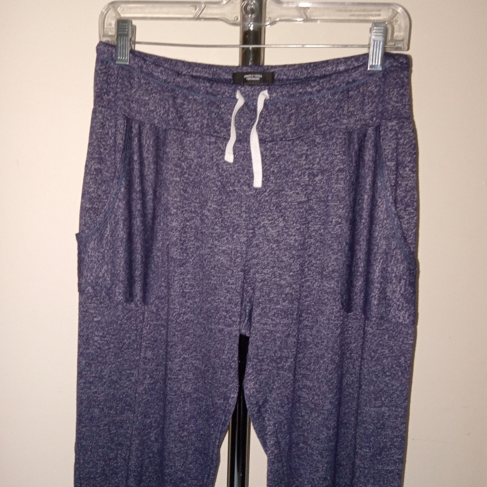 Vera Wang Navy & White Marled Soft Cozy Lounge Pants Small - Picture 7 of 10